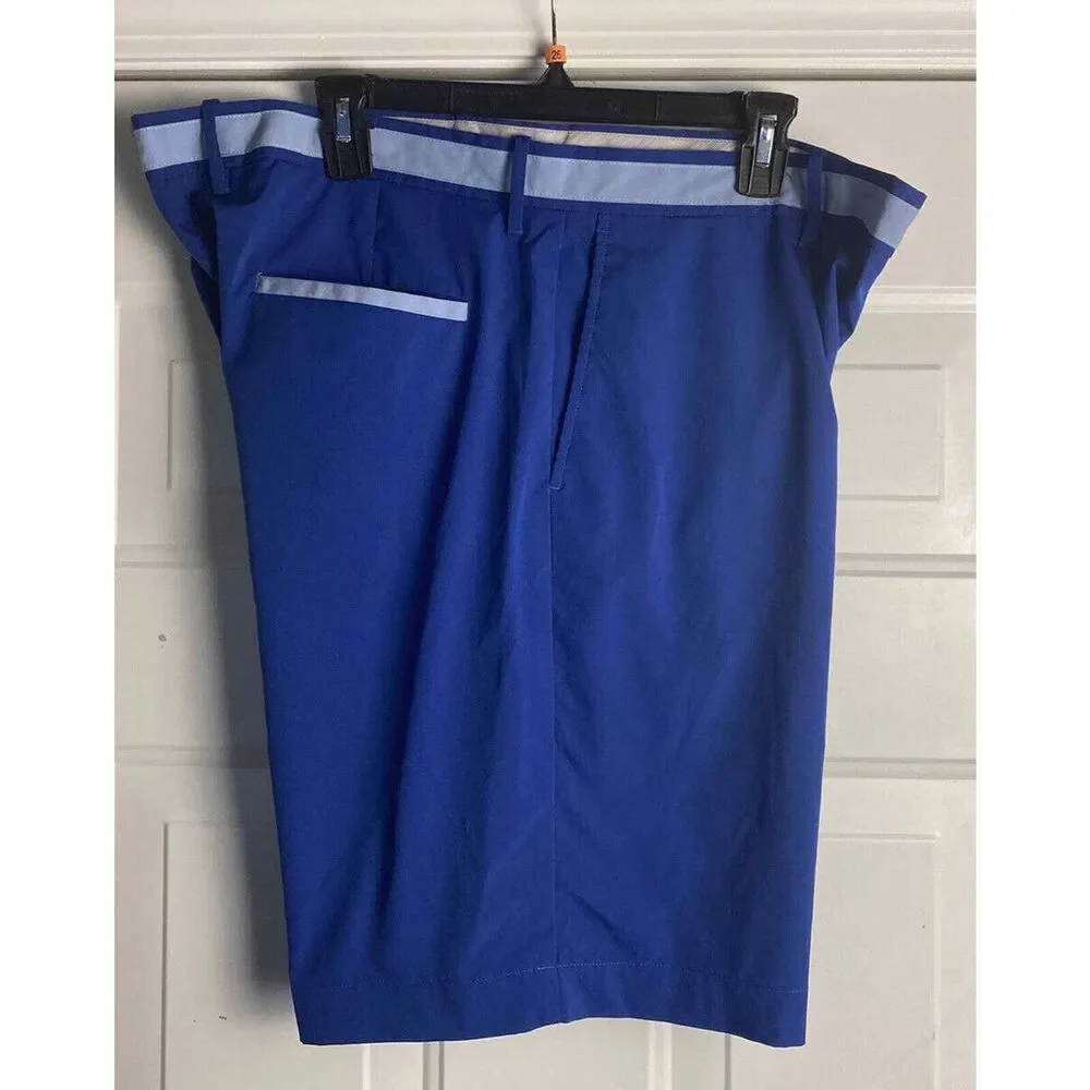 Jack‎ Nicklaus Golf Shorts Mens Size 38 Blue Polyester